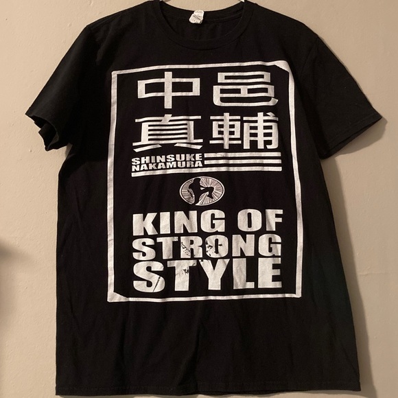 Anvil Shirts L Shinsuke Nakamura King Of Strong Style Shirt Poshmark Anvil Shirts L Shinsuke Nakamura King Of Strong Style Shirt Poshmark